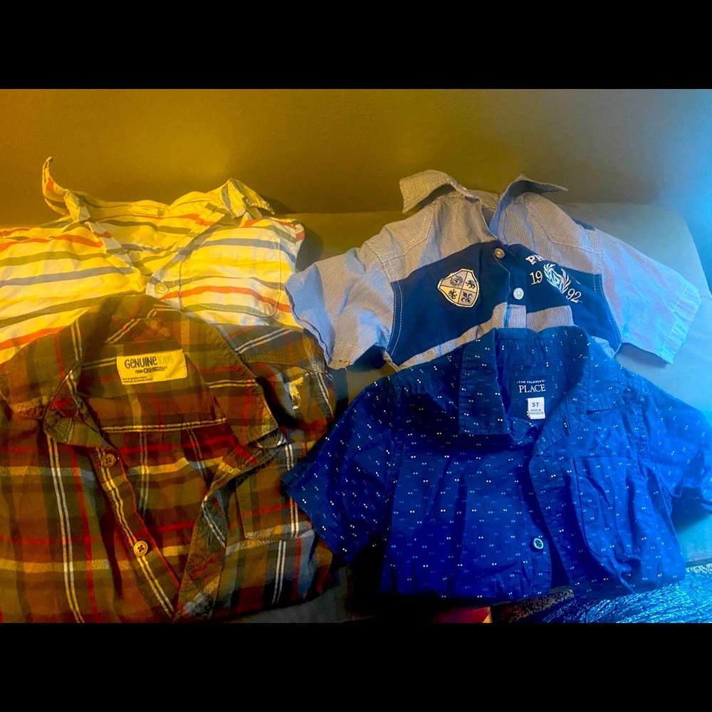 Boy shirts size 4